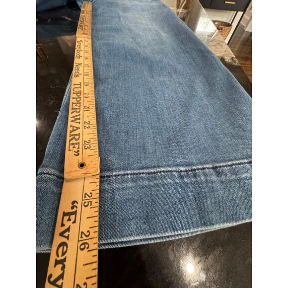 Anthropologie Maeve The Colette Cropped Wide-Leg Jeans Women 31 blue - Picture 3 of 7